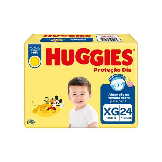 Imagem de Fraldas Huggies Protecao Dia Com 24 Xg Jumbo