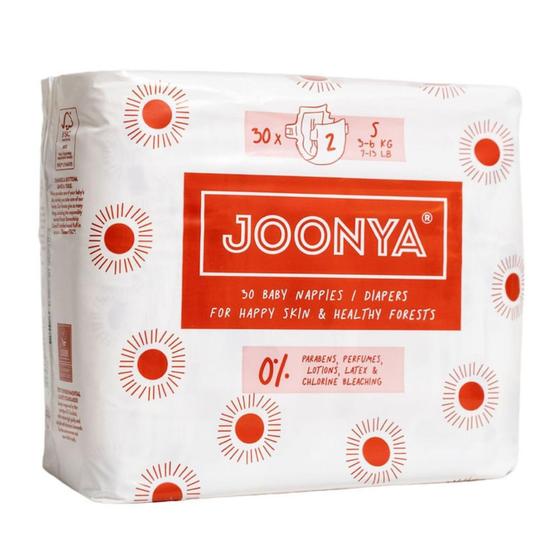 Imagem de Fraldas Joonya Baby Size 2 S (3,2-5,9 kg) 1 bolsa de 30