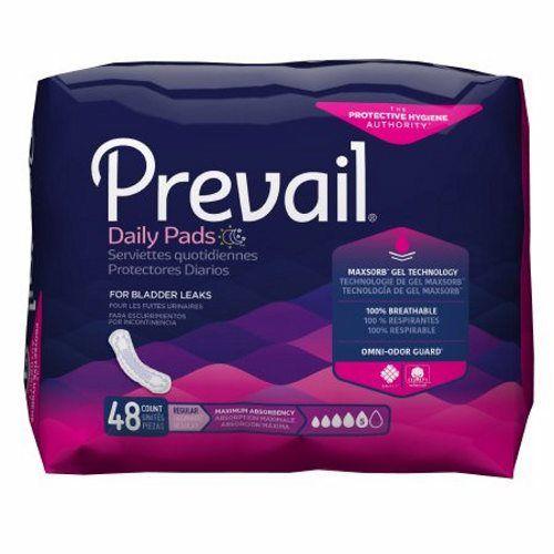 Imagem de Fraldas para Incontinência Prevail Daily Pads Ultimate - Pacote com 6 (33 Unidades)