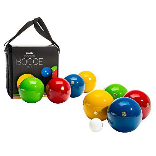 Imagem de Franklin Sports 100mm Bocha Ball Set  8 Bocha de madeira