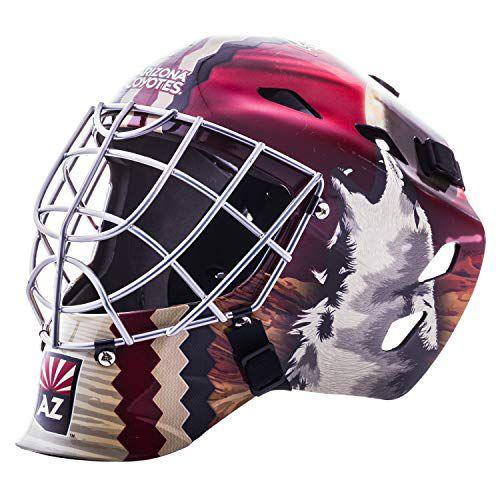 Imagem de Franklin Sports Arizona Coyotes NHL Hóquei Goalie Face Mas