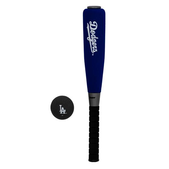 Imagem de Franklin Sports Los Angeles Dodgers Foam Bat & Ball Set - 21" Soft Jumbo Team Baseball Bat and Ball Team Logo - Produto Oficial Licenciado da MLB