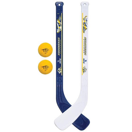 Imagem de Franklin Sports Nashville Predators NHL Mini Vara de Hóquei 