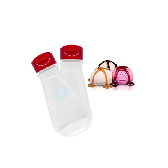 Imagem de Frasco 200ml Para Sobremesas e Sorvetes - Kit Coberturas 5un