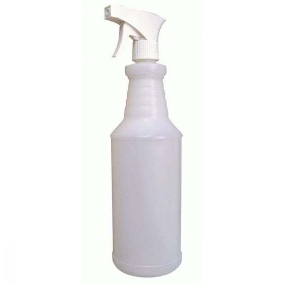 Imagem de Frasco Borrifador Spray 1L / Pulverizador 1 Litro Profissional PV2001 Bralimpia Para Pulverizar Stream Leque / Jato