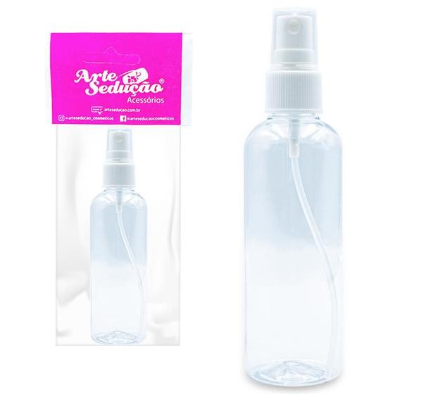 Imagem de Frasco Borrifador Válvula Spray Álcool Perfume Água 100 Ml