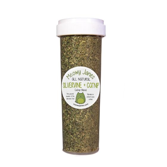 Imagem de Frasco de 250ml de Catnip e Silvervine Meowy Janes
