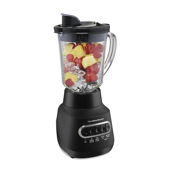 Imagem de Frasco de vidro Blender Hamilton Beach 58175 Quiet 800 W 1,2 L preto