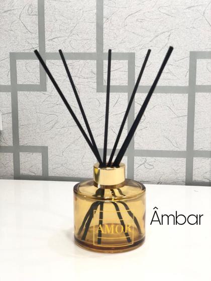 Imagem de Frasco Difusor de Ambiente Vidro com 5 Varetas 130ML FWB