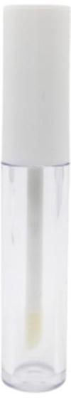 Imagem de Frasco Gloss Redondo Vazio 6Ml Com Pincel Profissional 50Und