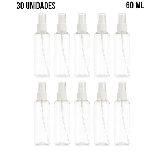 Imagem de Frasco Pet com Válvula Spray - 100ml/60ml/40ml - 30 UN