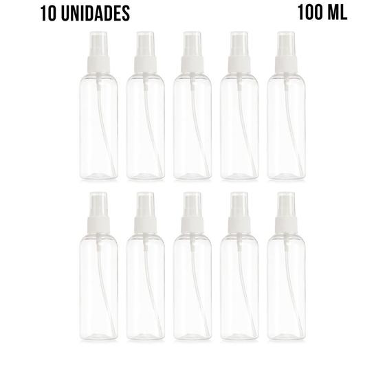 Imagem de Frasco Pet com Válvula Spray - 40ml/60ml/100ml - 10 UN