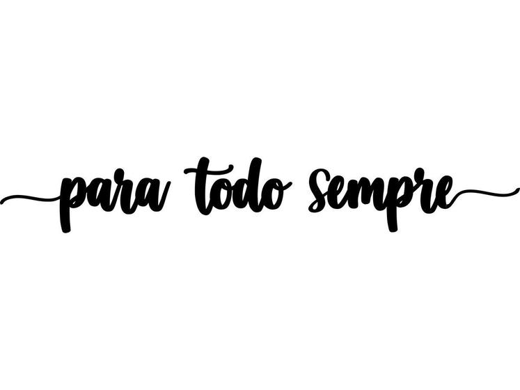 Frase Aplique Decoração Para Todo Sempre Plaquinha Preta - Mdf Store Imagem de Frase Aplique Decoração Para Todo Sempre Plaquinha Preta