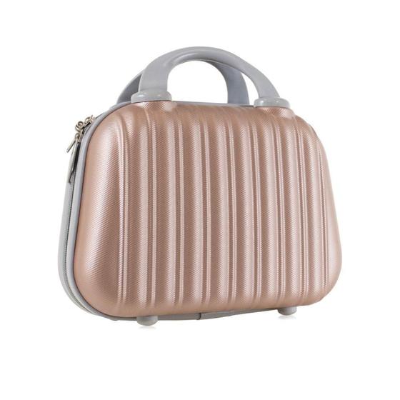 Frasqueira de viagem feminina Londres Rose Swiss Move Menor preço em Frasqueira de viagem feminina Londres Rose Swiss Move