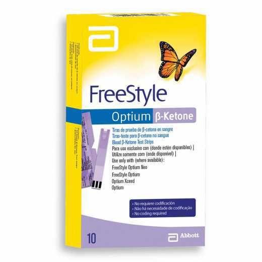 Imagem de Freestyle Optium Cetona Com 10 Tiras Abbott