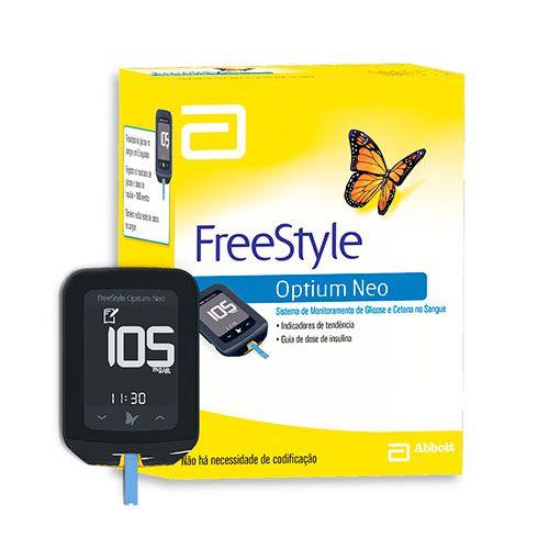 Imagem de Freestyle Optium Neo Sistema De Monitoramento Glicose E Cet