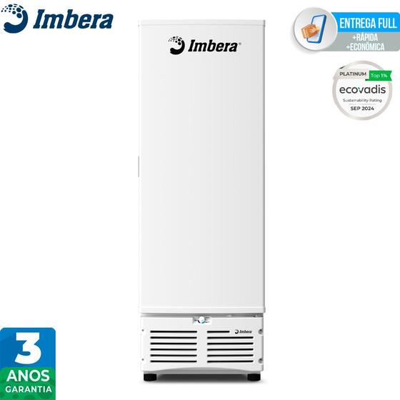 Imagem de Freezer Congelador 561 Litros Imbera Porta Sólida Full Black ou White EVZ21