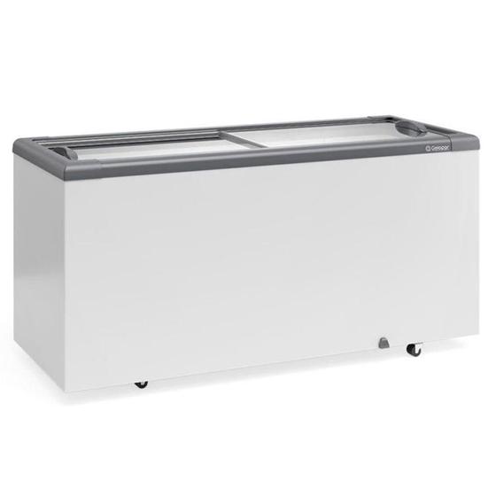 Imagem de Freezer/Conservador Horizontal GHD-500 - Dupla Ação 500 Litros Tampa de Vidro - Gelopar