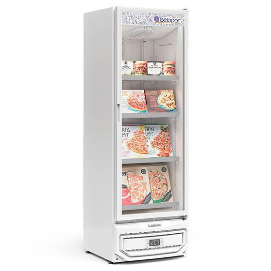 Freezer/Conservador Vertical Conveniência para Sorvetes e Congelados