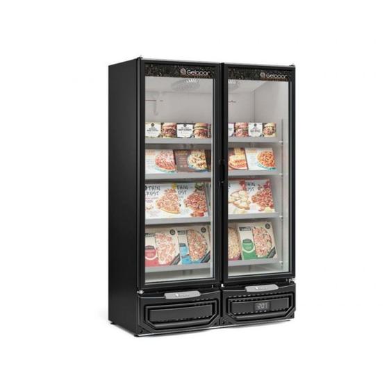 Imagem de Freezer/Conservador Vertical Para Congelados 957 Litros Gelopar GCVC-950 PR 220v