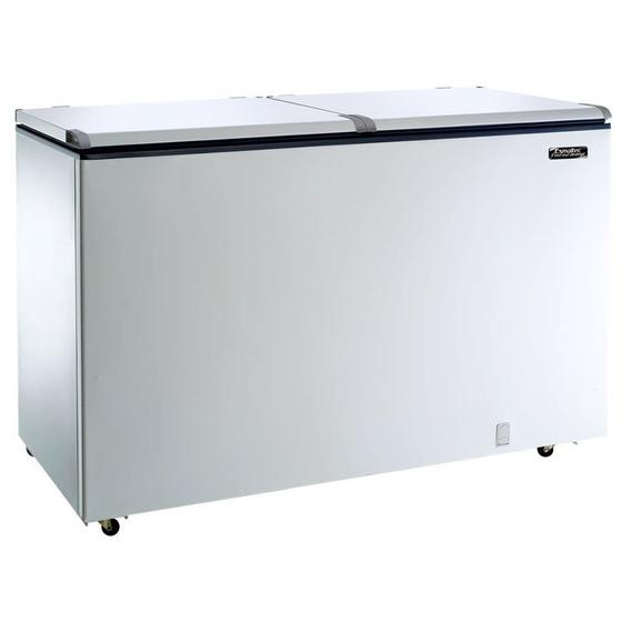 Imagem de Freezer e Refrigerador Horizontal 468 Litros Esmaltec EFH500, Dupla Ação, 2 Tampas
