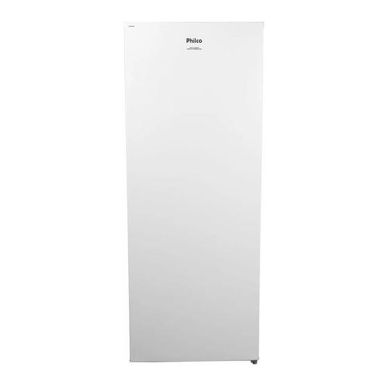 Imagem de Freezer e Refrigerador Vertical Philco 201 Litros Pfv205b 2 em 1 Branco 127v