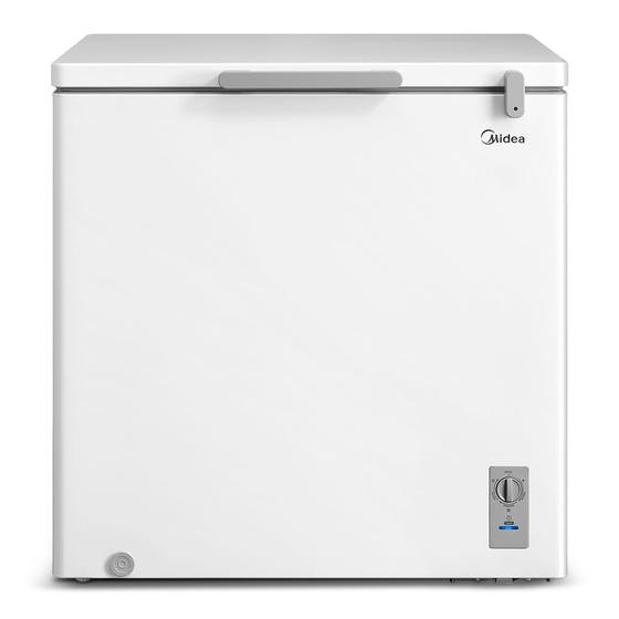Freezer Horizontal 1 Porta Branco 200L Midea Menor preço em Freezer Horizontal 1 Porta Branco 200L Midea