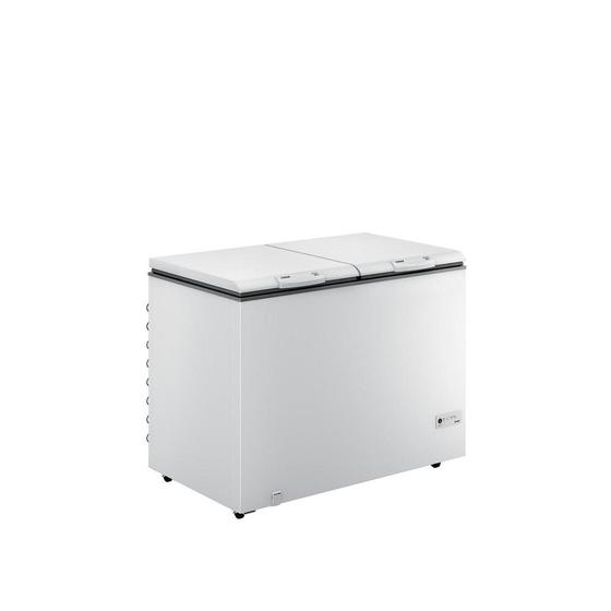 Freezer Horizontal Consul 2 portas 414 Litros Branco CHB42FB - 127V Menor preço em Freezer Horizontal Consul 2 portas 414 Litros Branco CHB42FB - 127V