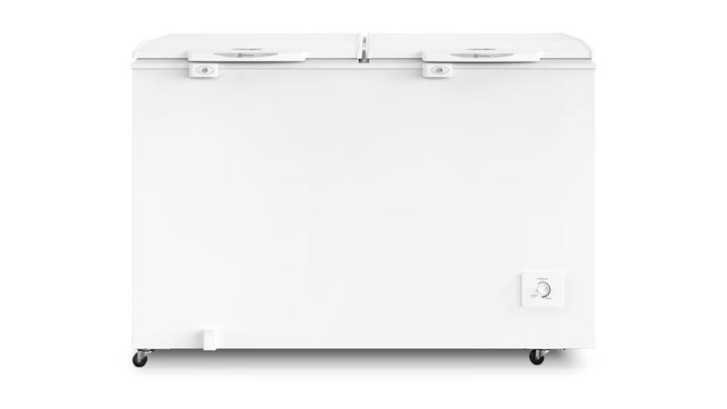 Imagem de Freezer Horizontal Electrolux Cycle Defrost 400L com função Turbo Freezer Duas Portas (H440)