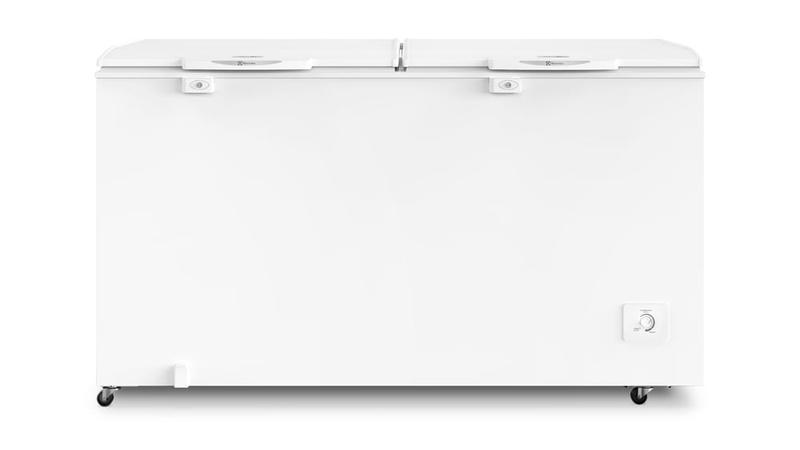 Imagem de Freezer Horizontal Electrolux Cycle Defrost 513L com função Turbo Freezer Duas Portas (H550)