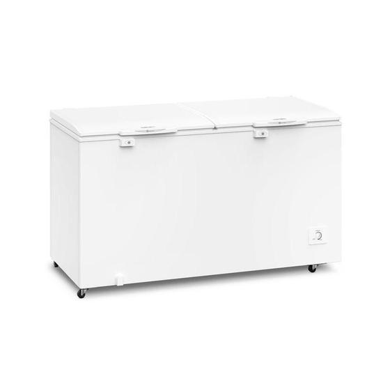 Imagem de Freezer Horizontal Electrolux H550, 2 Portas, 513 Litros, Branco