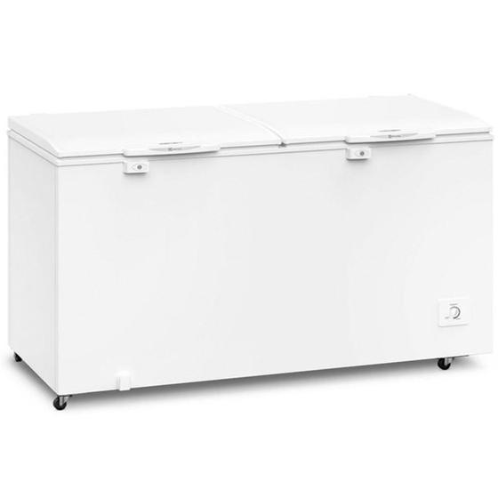 Imagem de Freezer Horizontal Electrolux H550, 2 Portas, 513 Litros, Branco