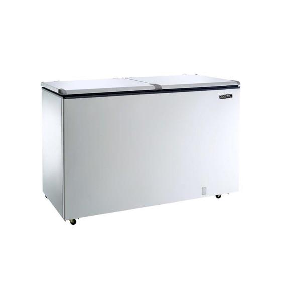 Imagem de Freezer Horizontal Esmaltec 468 Litros ECH500  Porta Cega, Dupla Ação, Branco