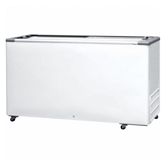 Freezer Horizontal Expositor Fricon 503L tampa de vidro HCEB 503 V 127V