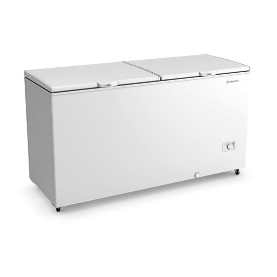 Freezer Horizontal Inverter Dupla Ação Metalfrio DA550IFTech 543 Litros Branco Bivolt Menor preço em Freezer Horizontal Inverter Dupla Ação Metalfrio DA550IFTech 543 Litros Branco Bivolt