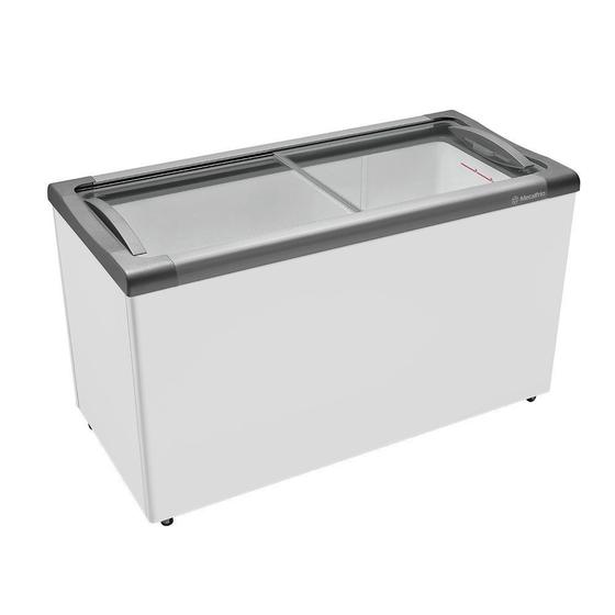 Freezer Horizontal Metalfrio 2 Portas de Vidro 388 Litros NF40S Menor preço em Freezer Horizontal Metalfrio 2 Portas de Vidro 388 Litros NF40S