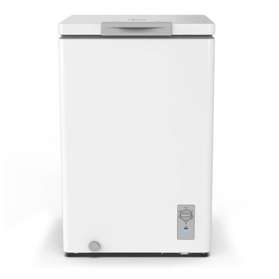 Imagem de Freezer Horizontal Midea 100 Litros CFA10B 3 em 1 Branco