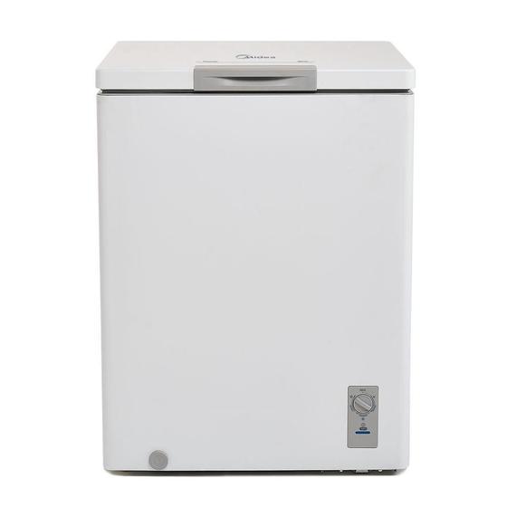 Freezer Horizontal Midea 150L RCFA11/RCFA12 Menor preço em Freezer Horizontal Midea 150L RCFA11/RCFA12