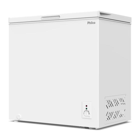 Freezer Horizontal Philco 199L PFH205B Dupla Função Menor preço em Freezer Horizontal Philco 199L PFH205B Dupla Função