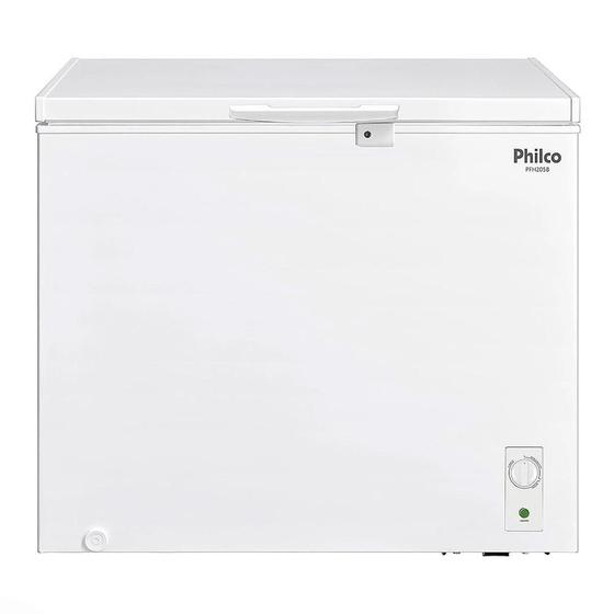 Freezer Horizontal Philco Congelador E Refrigerador Porta Com Chave ...