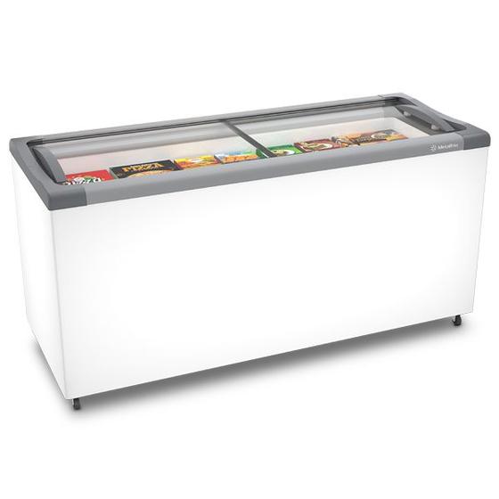 Freezer Horizontal tampa de vidro 491 NF55L - Metalfrio Menor preço em Freezer Horizontal tampa de vidro 491 NF55L - Metalfrio