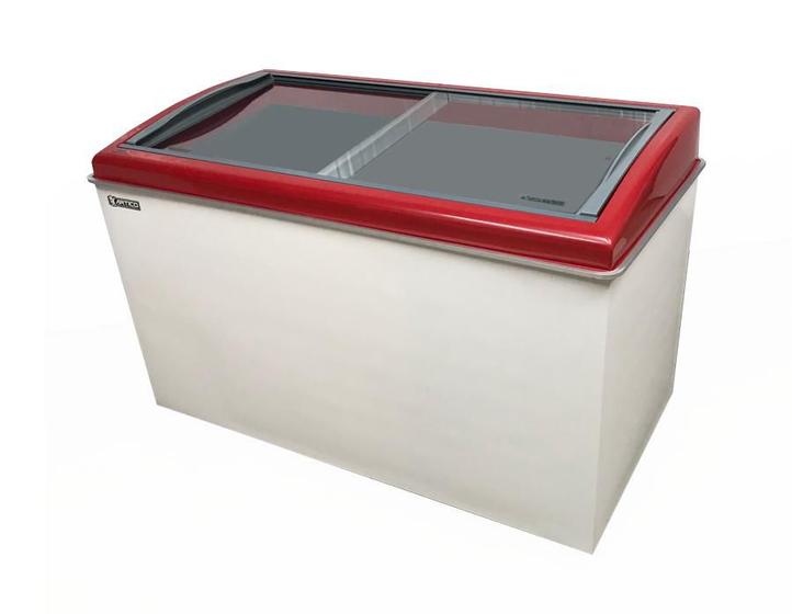 Freezer Horizontal Tripla Ação FH500B Vermelho 460litros 220V - Ártico Menor preço em Freezer Horizontal Tripla Ação FH500B Vermelho 460litros 220V - Ártico