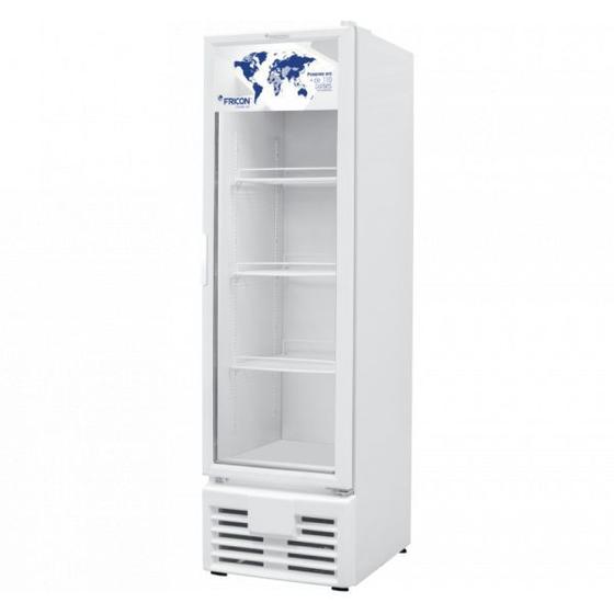 Freezer Vertical Expositor Fricon Dupla Ação 284L porta de vidro VCED