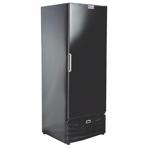 Imagem de Freezer Vertical Frilux 420 Litros Preto Porta Cega 220V RF-009