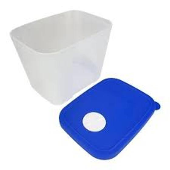 Imagem de Freezertime 1L Translucido Tampa Azul Tupperware