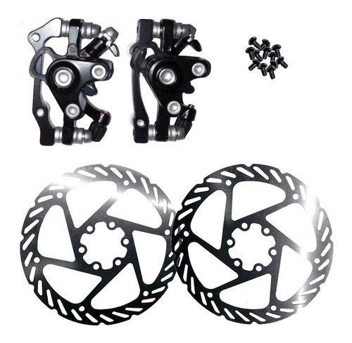 Imagem de Freio A Disco Absolute Nero Yx-db01 Mecanico S/ Cubos Preto