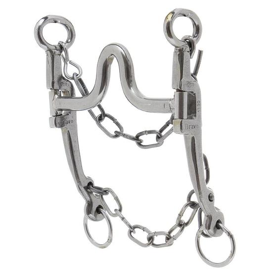 Imagem de Freio Bravo com Bocal Fixo e Portal Alto com Barbela Piteira 29139