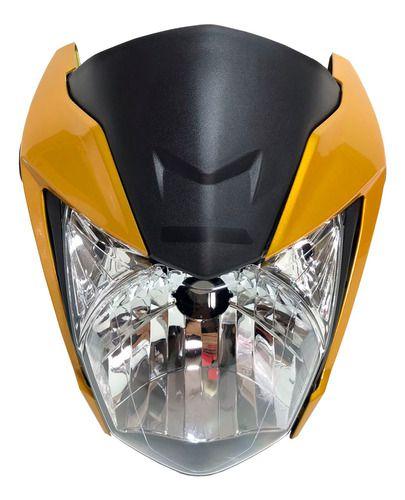 Imagem de Frente Farol Completo Cg Titan 160 Ex 2022 Amarelo Perolizado