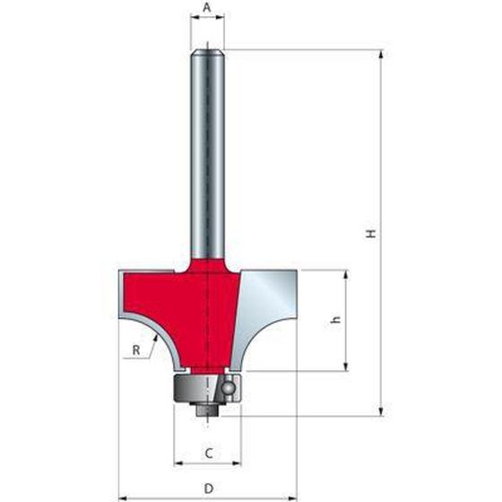 Imagem de Fresa 31.75X17.5X6X2X0 F03FR01780 34-11406 - Bosch