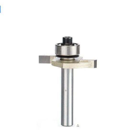 Imagem de Fresa T Serrinha Debrum Com Rolamento 6mm X 1/8 ( Perfil T)